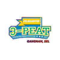 F45 3Peat Sticker by f45gangnam