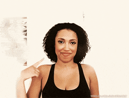 curly hair GIF
