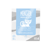Monster Cat Litter Sticker by Tree of Pets