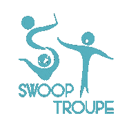 SwoopTroupe theatre theater unf swoop troupe Sticker