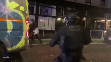 Police Make Arrests as Riot Declared in Portland