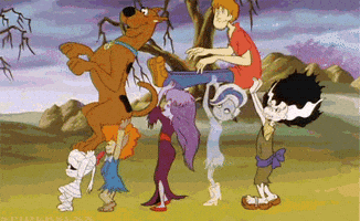 scooby doo celebration GIF