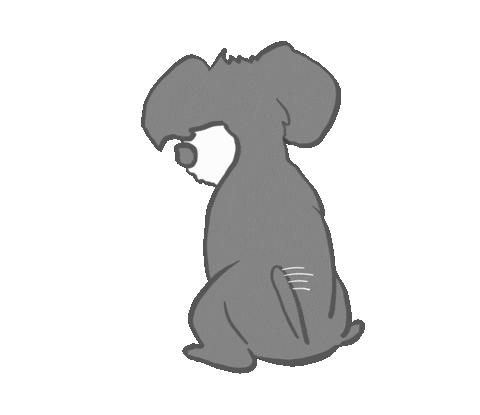 Happy Dog Sticker