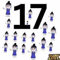 Diecisiete Siebzehn GIF by Zhotcita