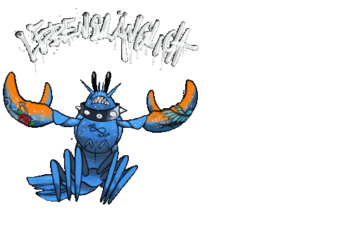 LebenslaenglichTattoo giphyupload tattoo lobster inked Sticker