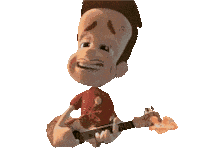 Jimmy Neutron Sticker by Alissandra