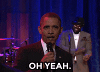 Potus-obama-oh-yeah GIFs - Get the best GIF on GIPHY