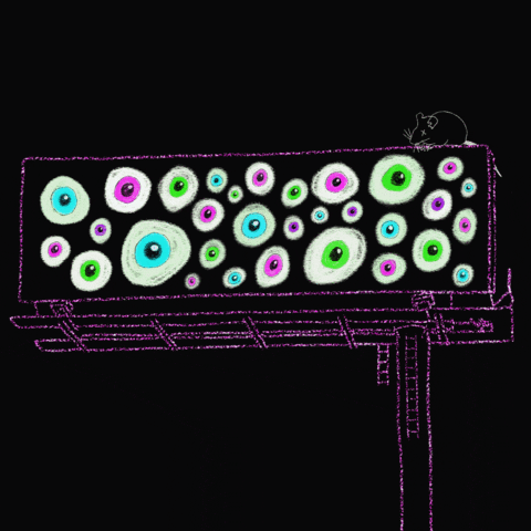 mentalbarf giphyupload glitch nft eyes GIF