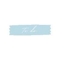 Todo Sticker by Comfy & Cosy by Lisa