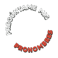 presenteong pride lgbt presente pronouns Sticker