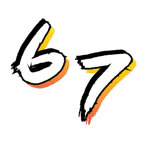 6 7 Whatever Sticker by Animanias