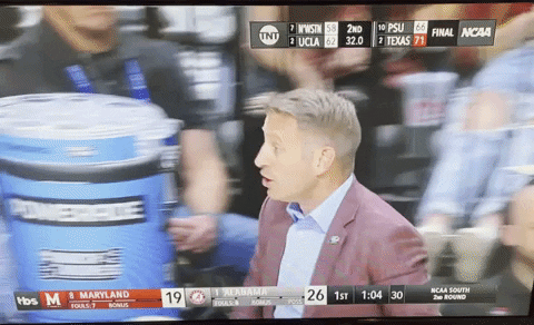 dreweastmead annoyed march madness nate oats eye toll GIF