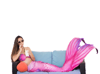 pina colada party Sticker by Mermaid Jules