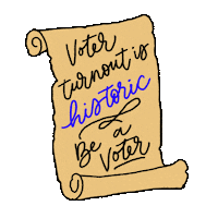 Vote Them Out Election 2020 Sticker by INTO ACTION