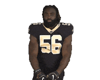 Football Flexing Sticker by New Orleans Saints