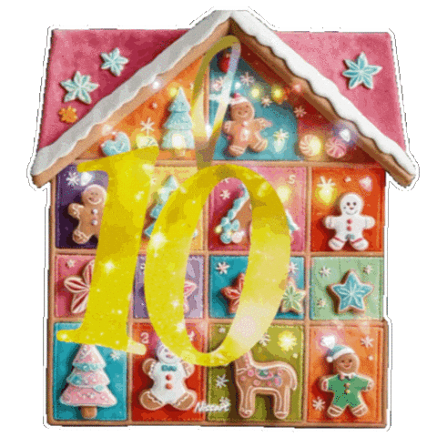 Glow Merry Christmas Sticker