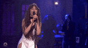Camila Cabello Singing GIF by Saturday Night Live
