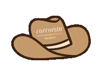 Hat Cowboy Sticker by Corcoran Reverie