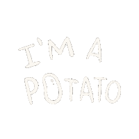 Type Potato Sticker