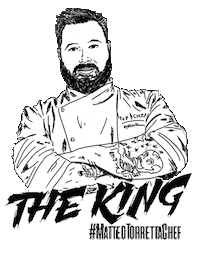 MatteoTorretta king chef milano theking Sticker