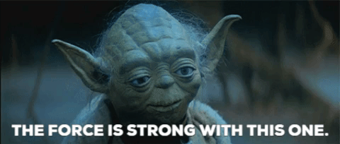 star wars the force is strong with this one GIF