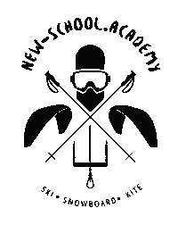 NewSchoolAcademy snowboard skilessons newschoolacademy poianabrasov Sticker