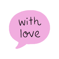 With Love Sticker by Oh Sebenar