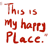 Happy Text Sticker