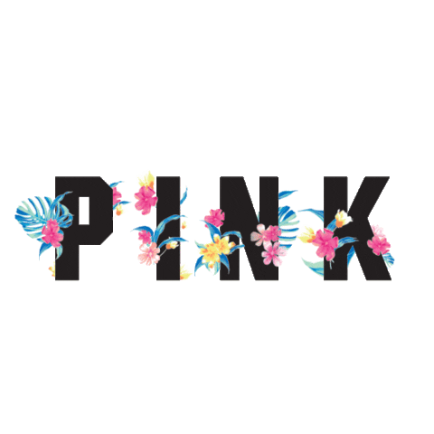vspink giphyupload summer pink beach Sticker