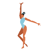 Friends Love Sticker by Little Stars Leotards