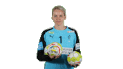Celebration Handball Sticker by Dansk håndbold