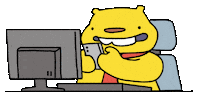 Work Procrastinating Sticker