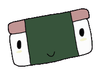 Spam Musubi Food Sticker