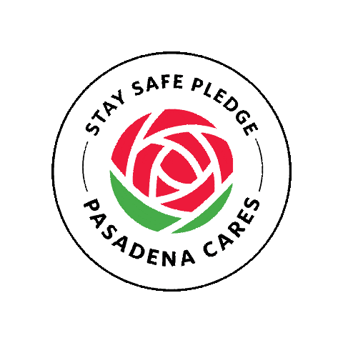 Stay Safe Sticker by Visit Pasadena