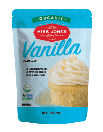 missjonesbakes organic baking mix bakers gonna bake vanilla cake Sticker