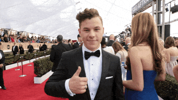 Red Carpet Thumbs Up GIF by SAG Awards