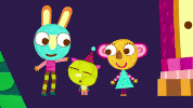 olobobtop happy fun animation tv GIF