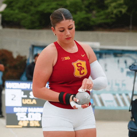 Track Field GIF by USC Trojans