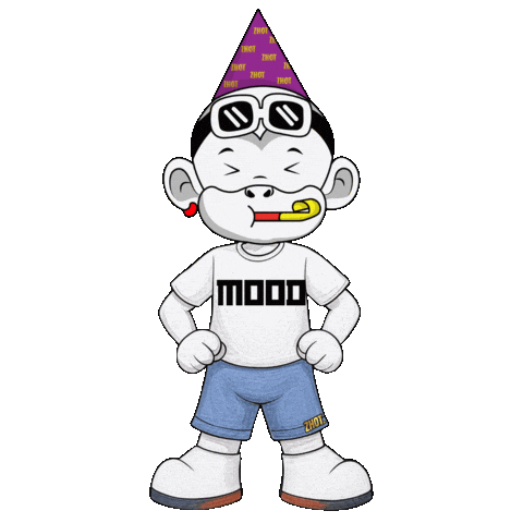 Vibing Turn It Up Sticker by Zhot Shop