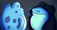 Do It Blue Frog GIF by Croakey