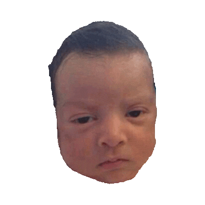 tired over it STICKER by imoji