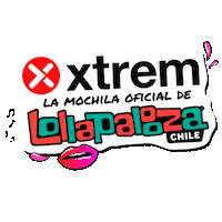 Lollapalooza Lollacl Sticker by SamsoniteChile