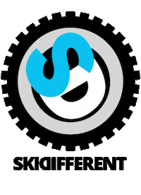 skidifferent mountainbike dolomites sudtirol dolomiti Sticker