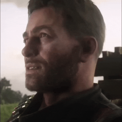 Scared Red Dead Redemption GIF