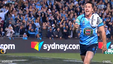 Celebrate Rugby League GIF by NRL