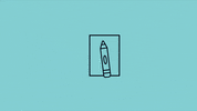 UNCLibrary drawing coloring pen and paper GIF