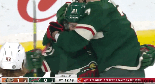 Hockey Smile GIF by Minnesota Wild