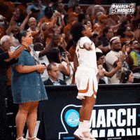 Jumping Lets Go GIF by NCAA March Madness
