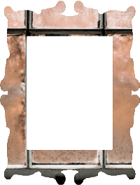 Curlysmurfette Frame Sticker