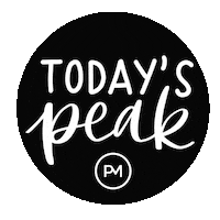 Mountains Hiking Sticker by Peakmedia Marketing